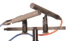 Mikrofone auf einem Ständer